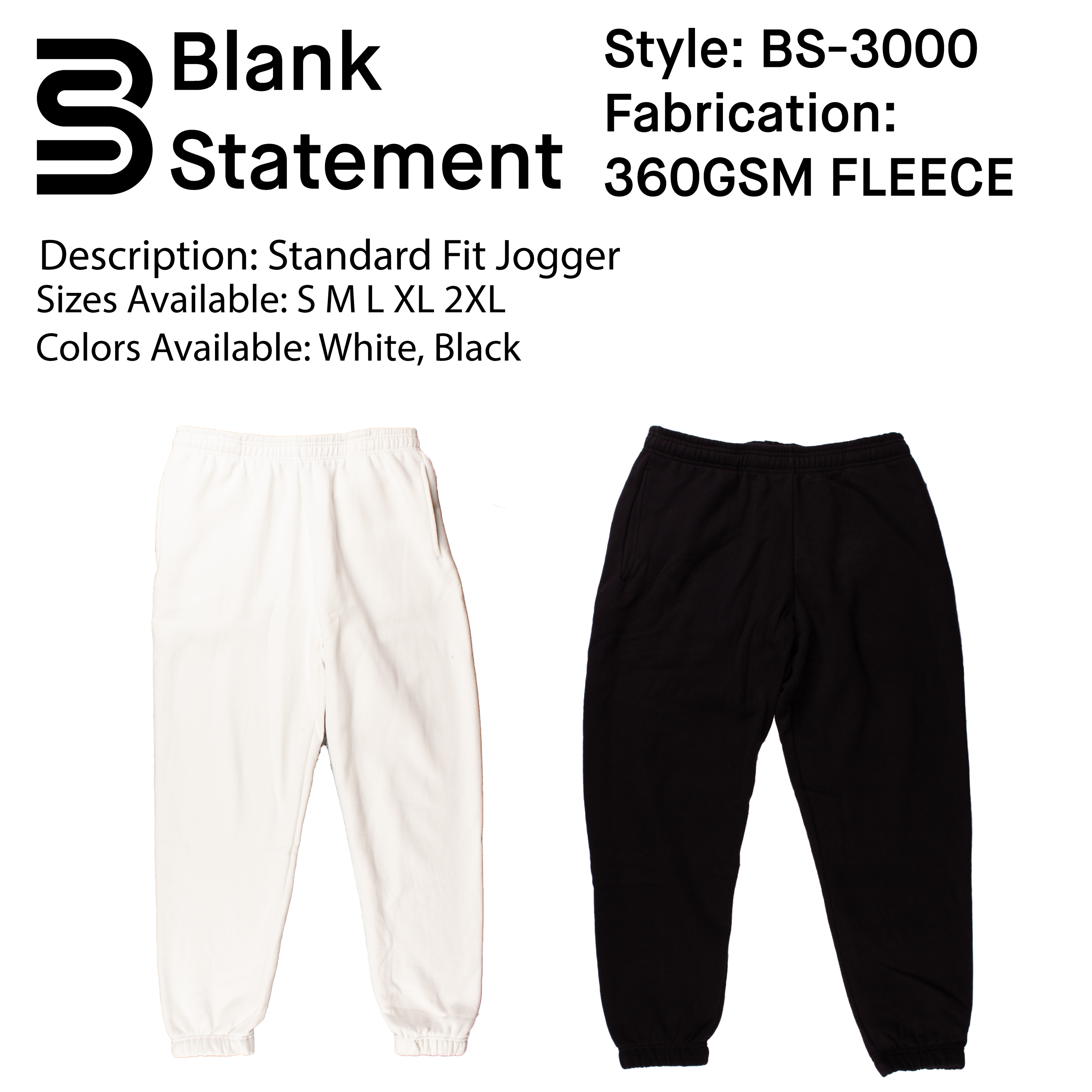 BS-3000 Standard Fit Jogger